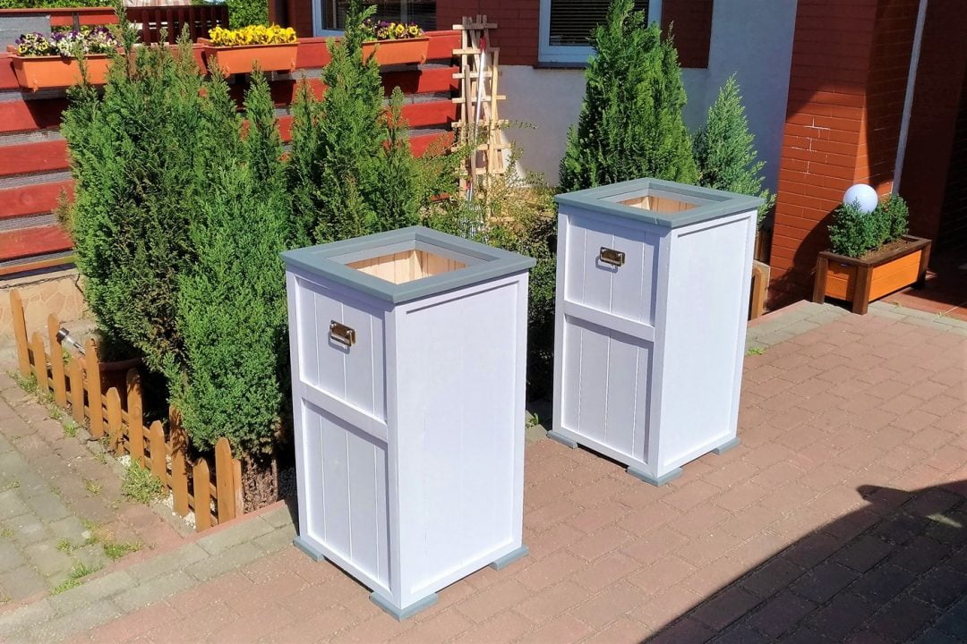 Donice tarasowe kolumny