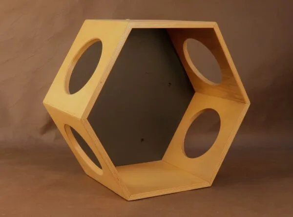 Półka dla kota typu Hexagon - Odkryta - obrazek 7