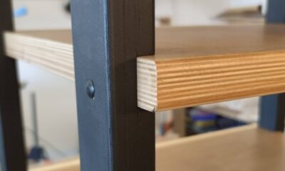 Szafka HiFi z półkami na wpusty