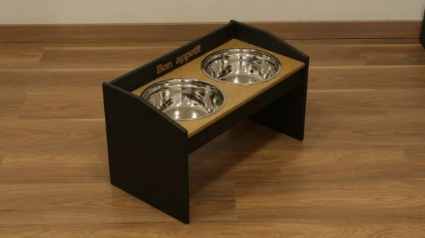 Stojak z miskami dla dużego psa - Miski 26 cm 2.8 L - - obrazek 5