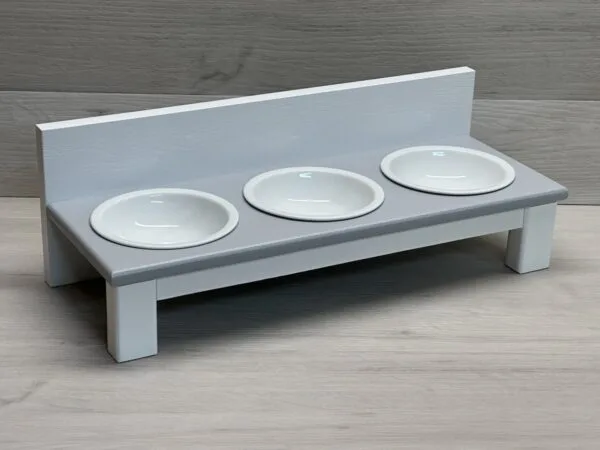 Bufet kota z szarym blatem. Miski ceramiczne 3×300 lub 400 ml. - obrazek 7