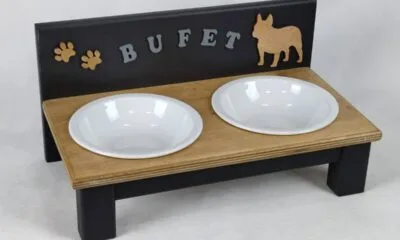 Stojak dla buldożka. Miski