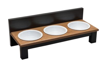 Miski ceramiczne dla najmniejszych ras na stojaku
