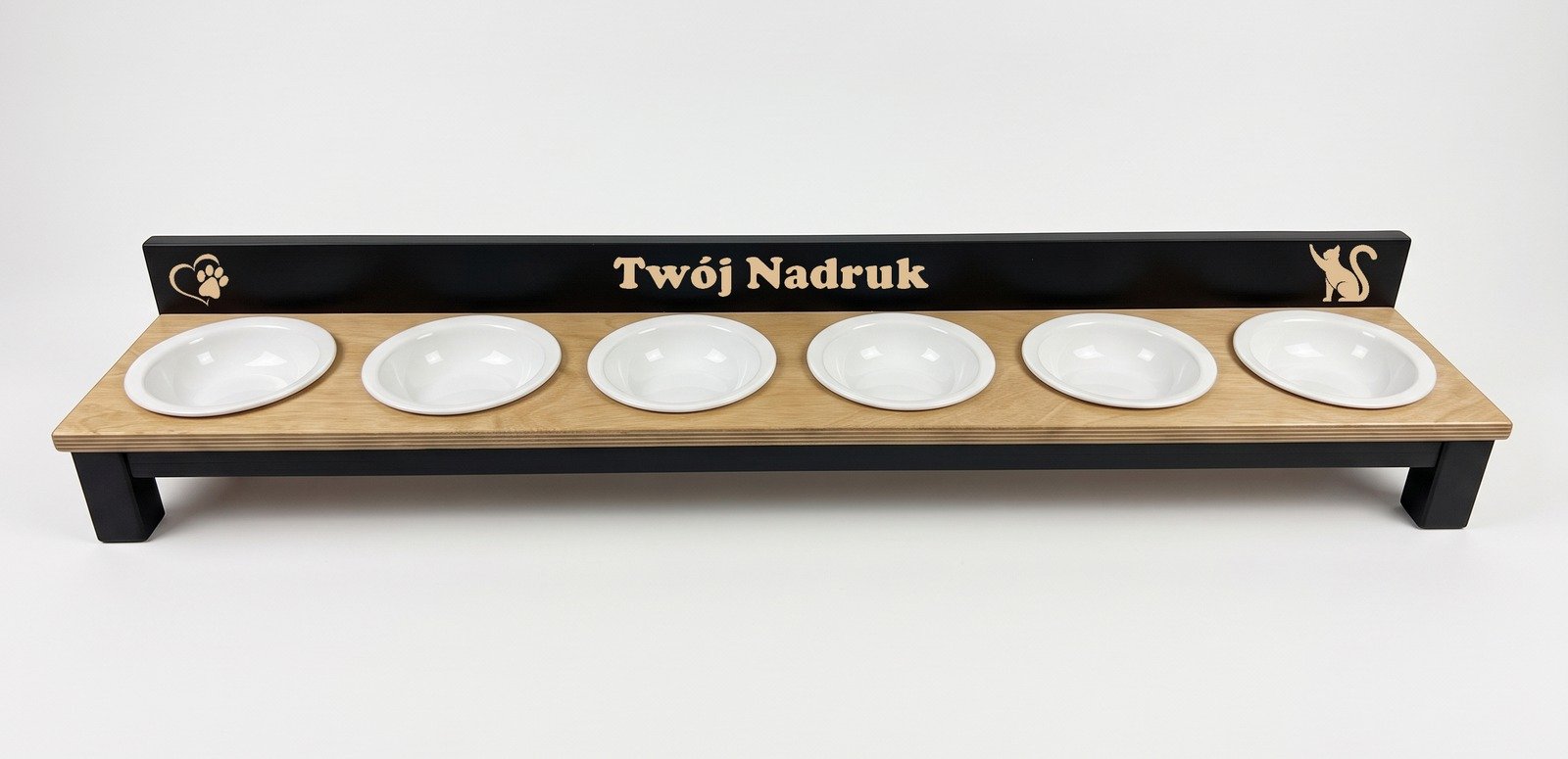 Stacja stojak na 6 misek 16cm / 340 ml dla hodowli 2 0222259c9d96859712a14889d00394f2
